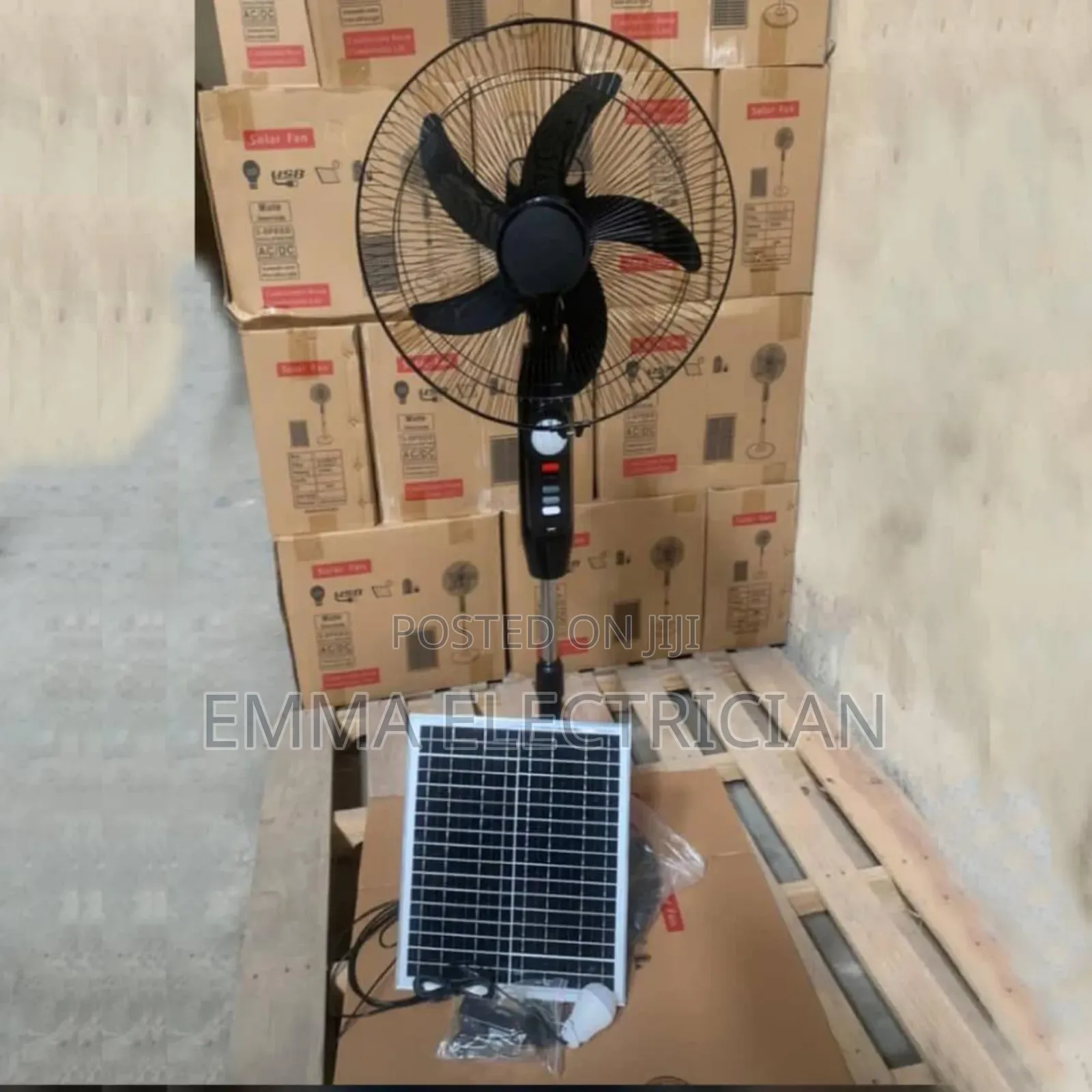 16 Inches Solar Fan