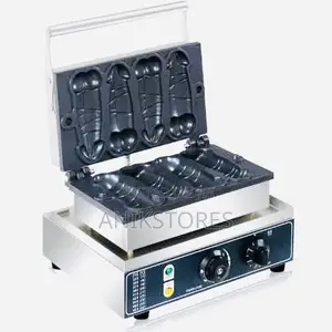 4–Holes Industrial Manhood Waffle Machine