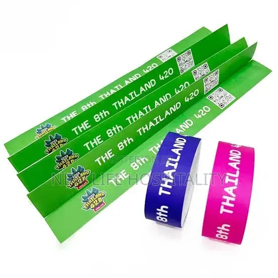 Party Paper Tag,Wrist Band/ Tags Tyvek(100pcs) on Jiji