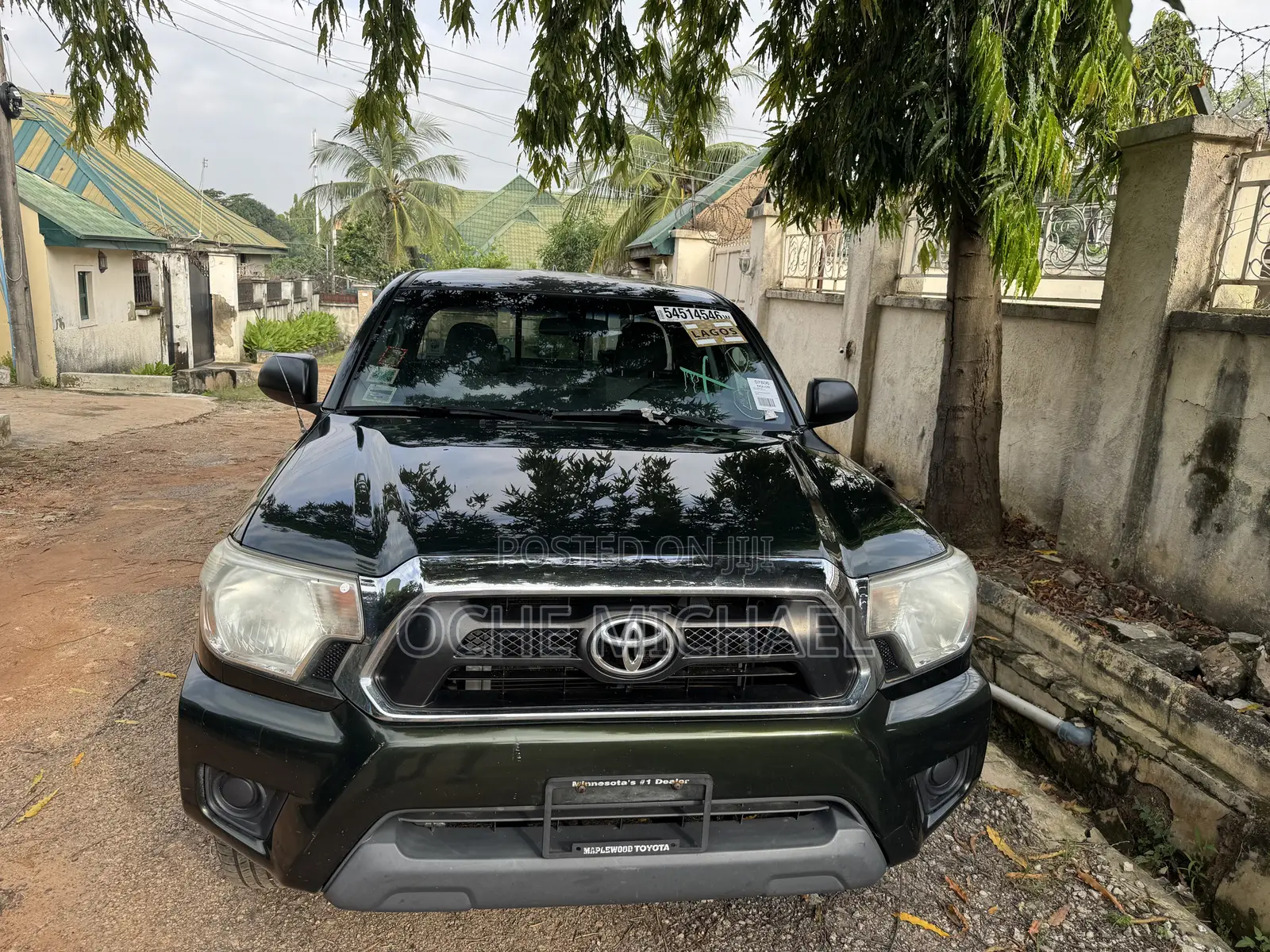 Toyota Tacoma 2015 Green