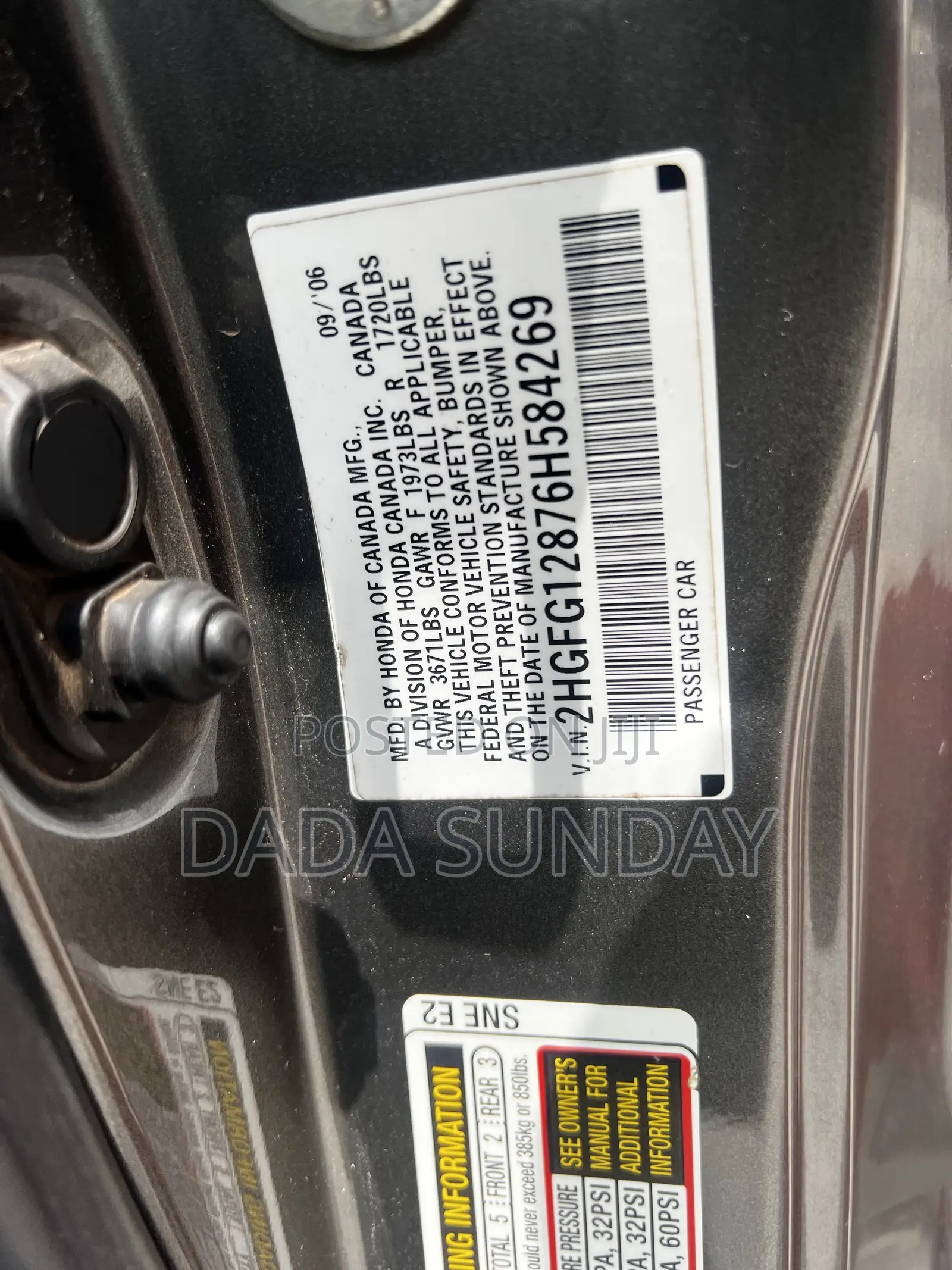 Honda Civic 2008 Gray