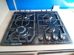 Brand New 4 Burner Built-in Gas Cooktop - Black Glass Top