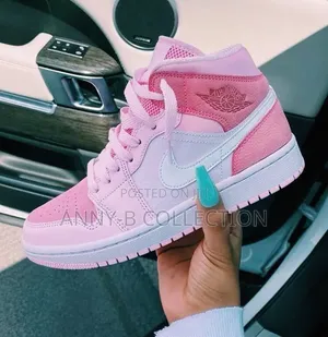 Pink Ankle Nike Female Sneakers