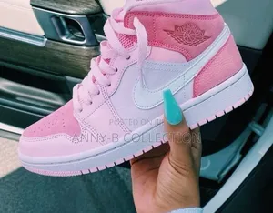 Pink Ankle Nike Female Sneakers
