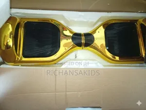 High End Beautiful Gold Hoverboard With Extra Charger