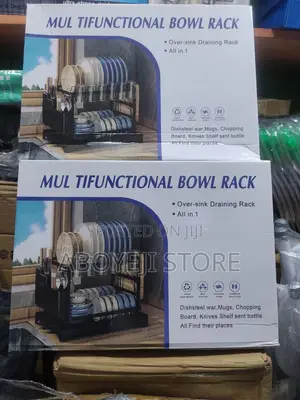 Multifunctional Dishes Rack and Bowl