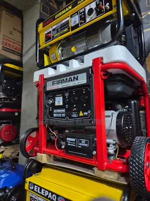 Quality 5.5KVA Firman Petrol Generator Available