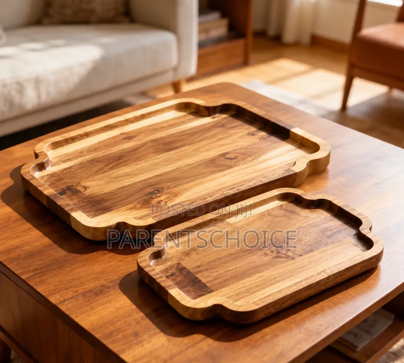 Octagonal Shape Wooden Plate