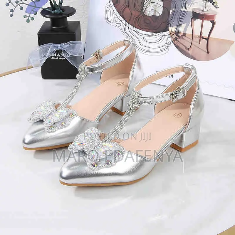Sliver Shoe Heeled Heels