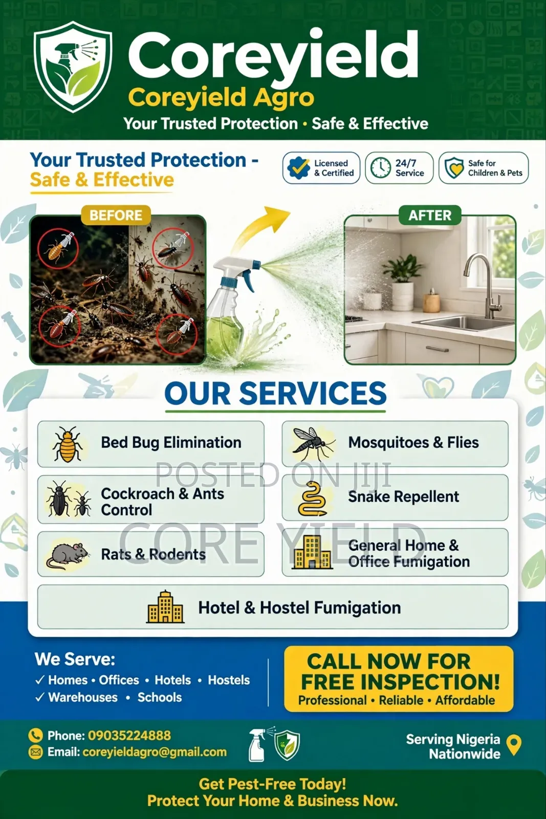 Professional Fumigation Services in Abuja
