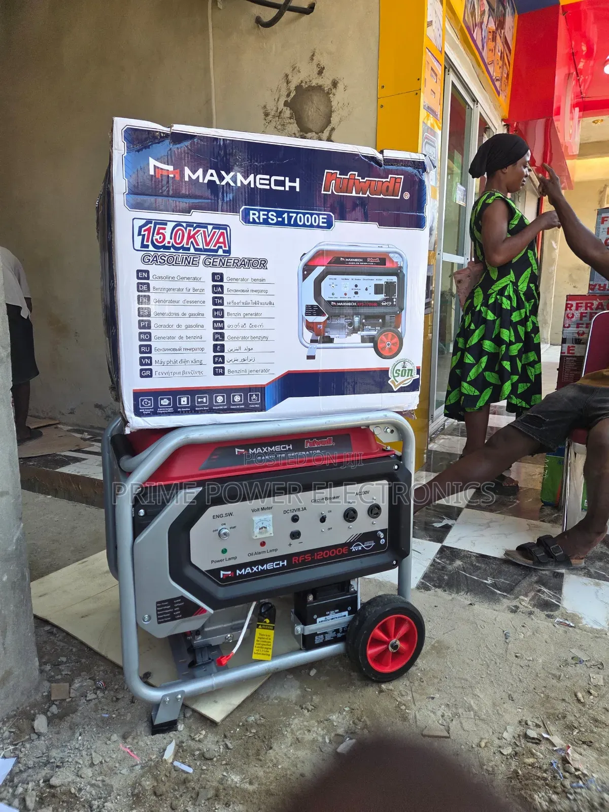 Maxmech 12.5kVA Petrol Generator – Reliable Power Supply