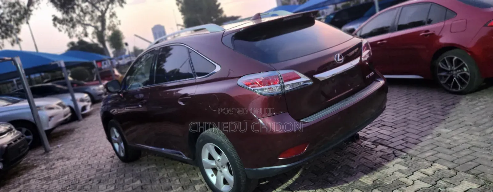 Lexus GX 2015 Red
