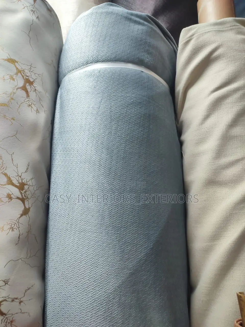 Quality Gold Turkish Curtains Material