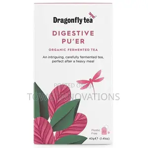 Dragonfly Tea - Organic Digestive Pu'er Tea Bags