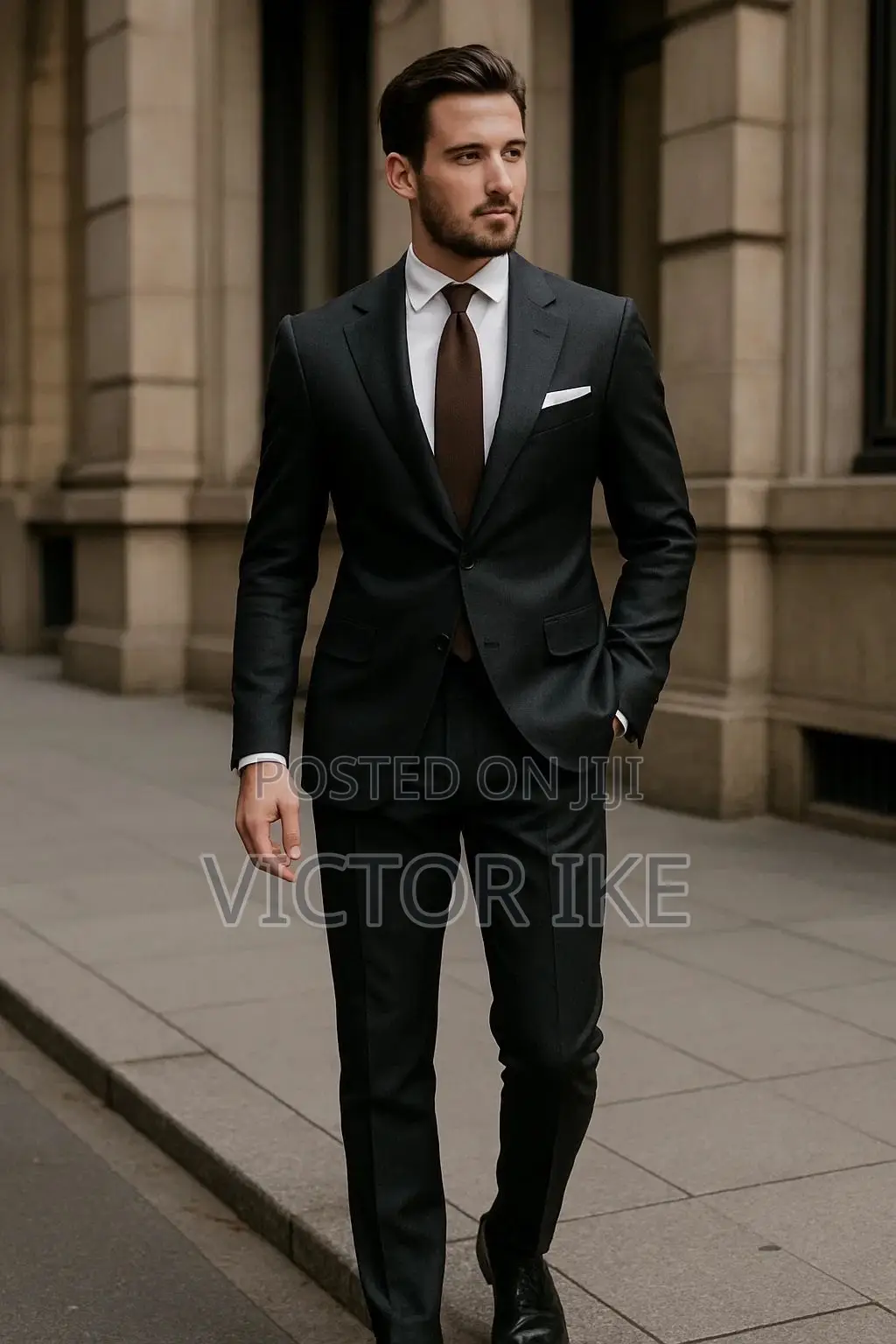 Corporate Fitted Up & Down Suit in Ibadan