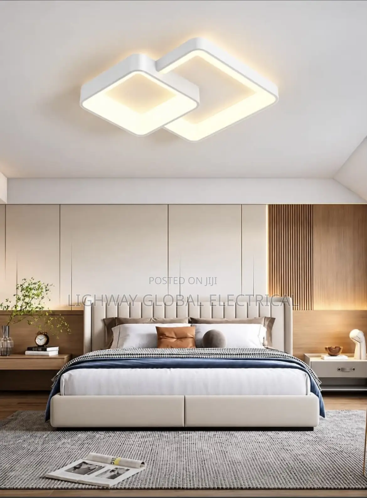 Double Design Ceiling Flosh Chandelier