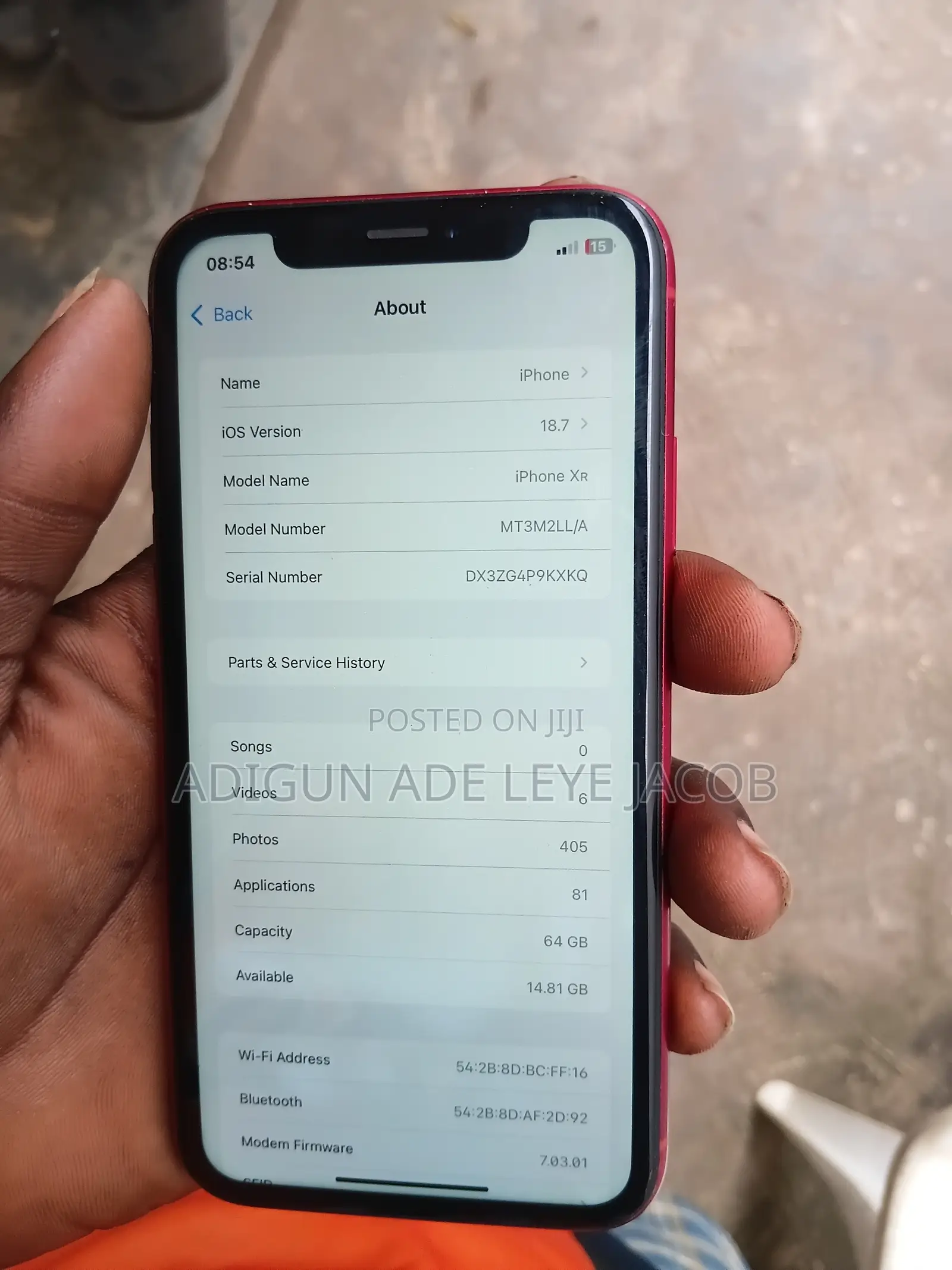 Apple iPhone XR 64 GB Red