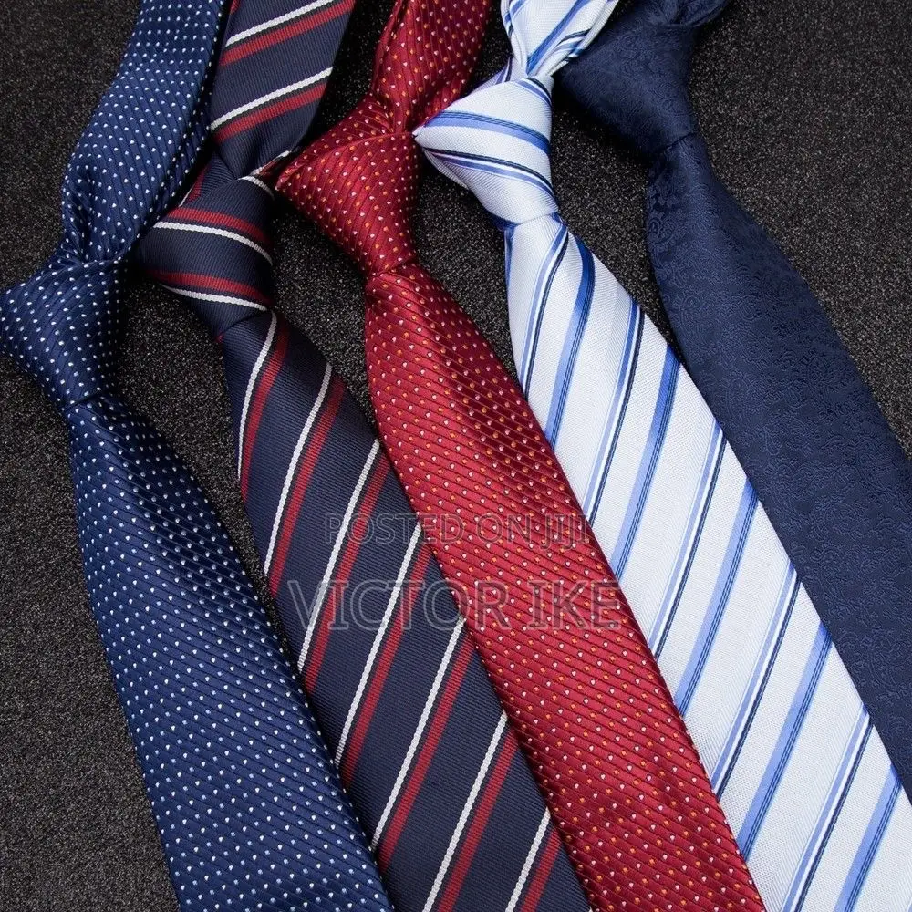 Black , Red , Blue, Ties