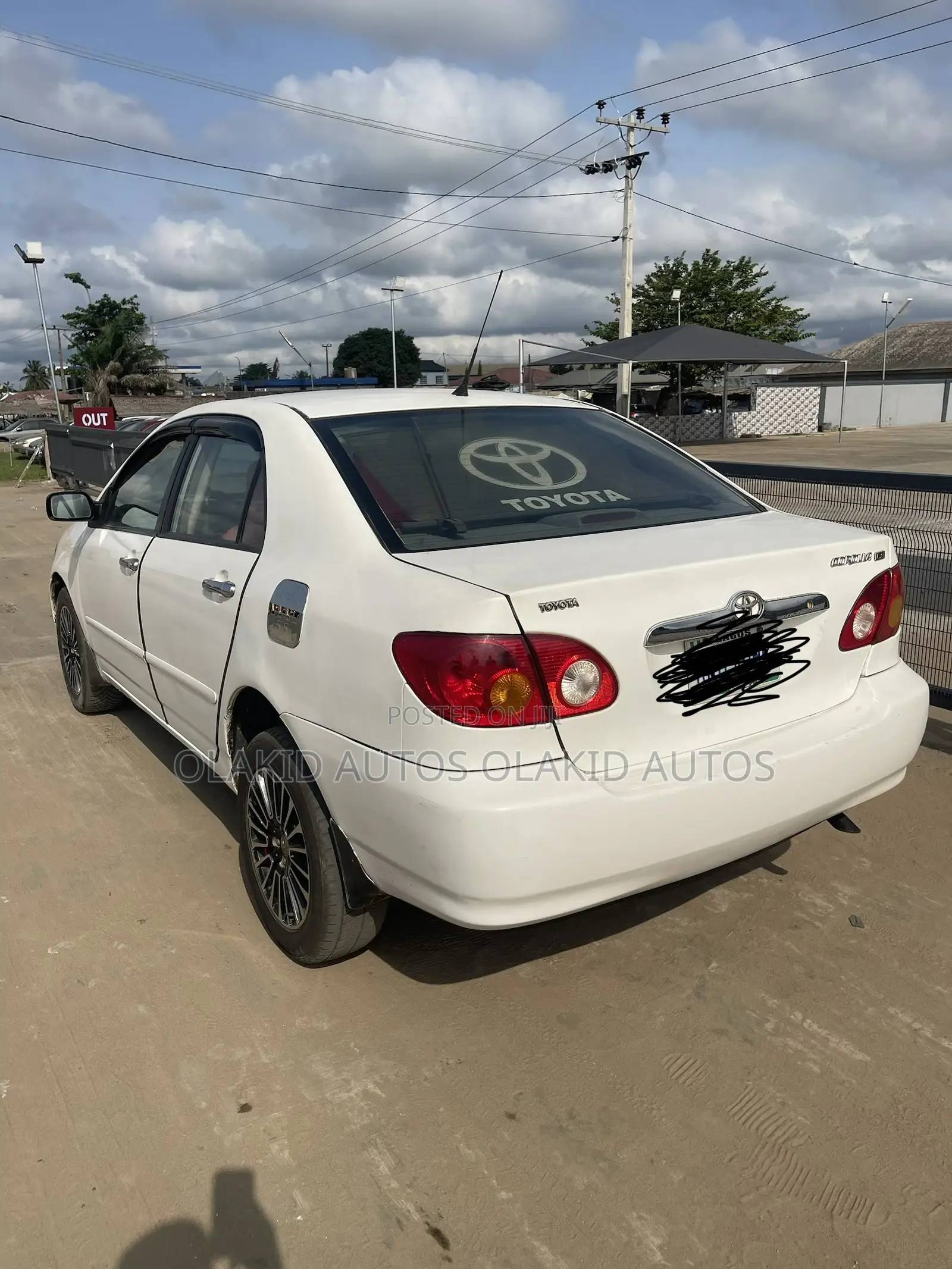 Toyota Corolla 2003 White