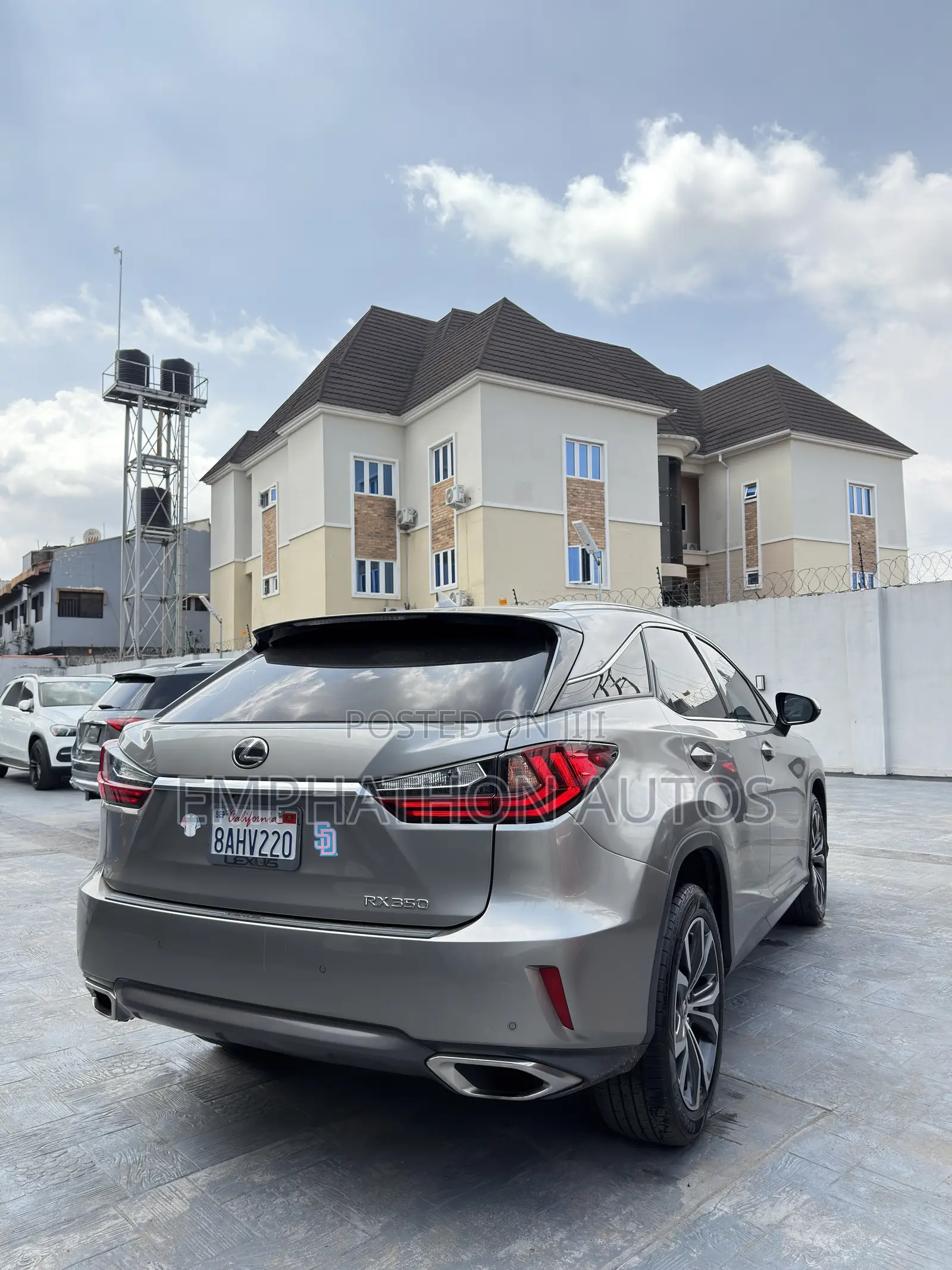 Lexus RX 2018 Gray