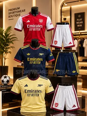 Arsenal FC Kids Football Jersey 2026/27 Home Away Third Kit Children’s