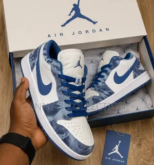 Blue X White Nike Sneakers