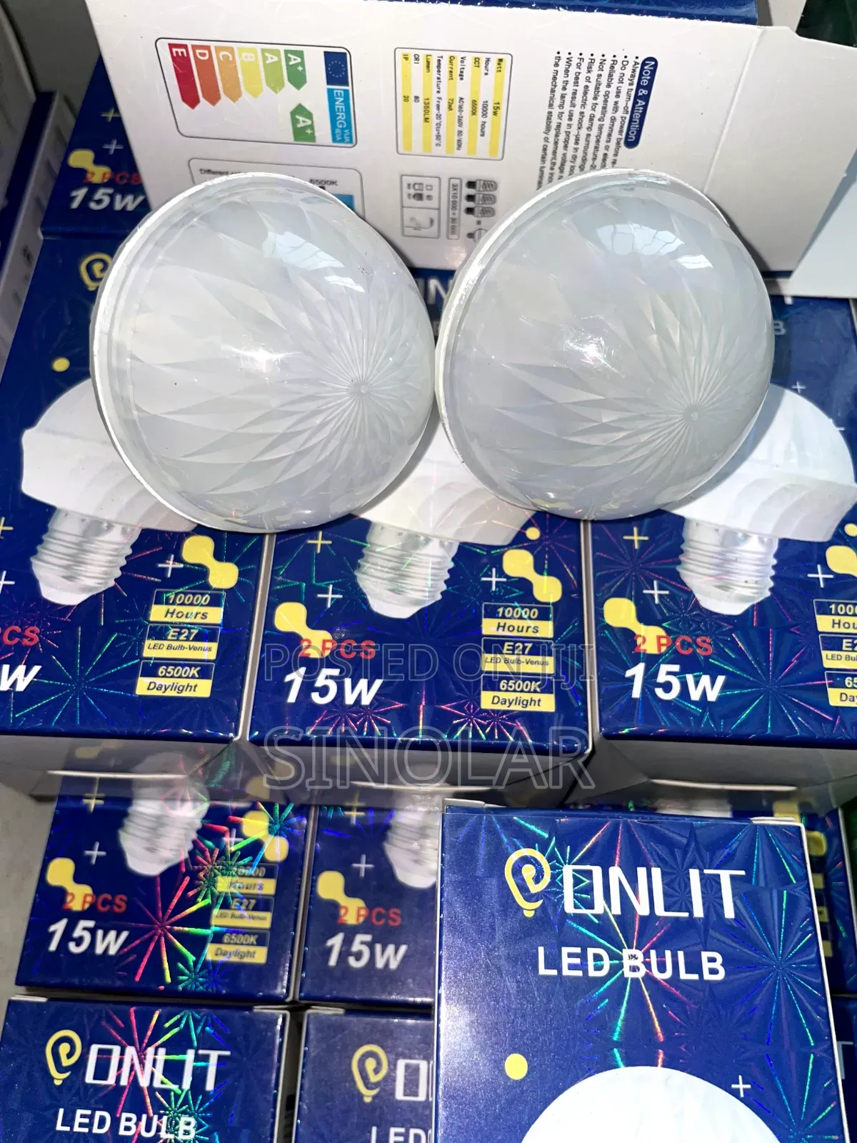 15w Onlit Led Bulb (2 Pcs)