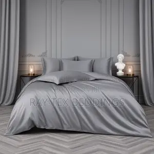 100% Ash Colour Polish Duvet Cover Set