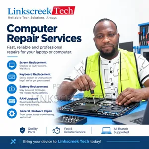Laptop Repair | Screen, Battery, Keyboard Replacement in Lekki Lagos