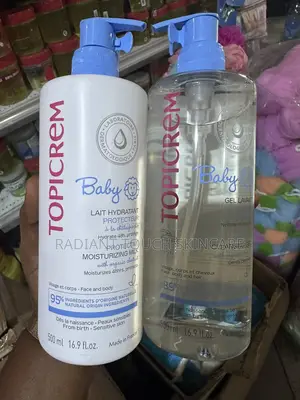 Topicrem Baby Lotion and Wash