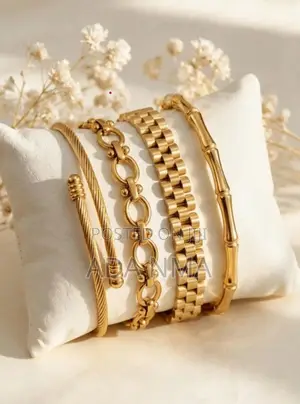 4pcs Gold-Plated Bracelet Set (Pre-Order)