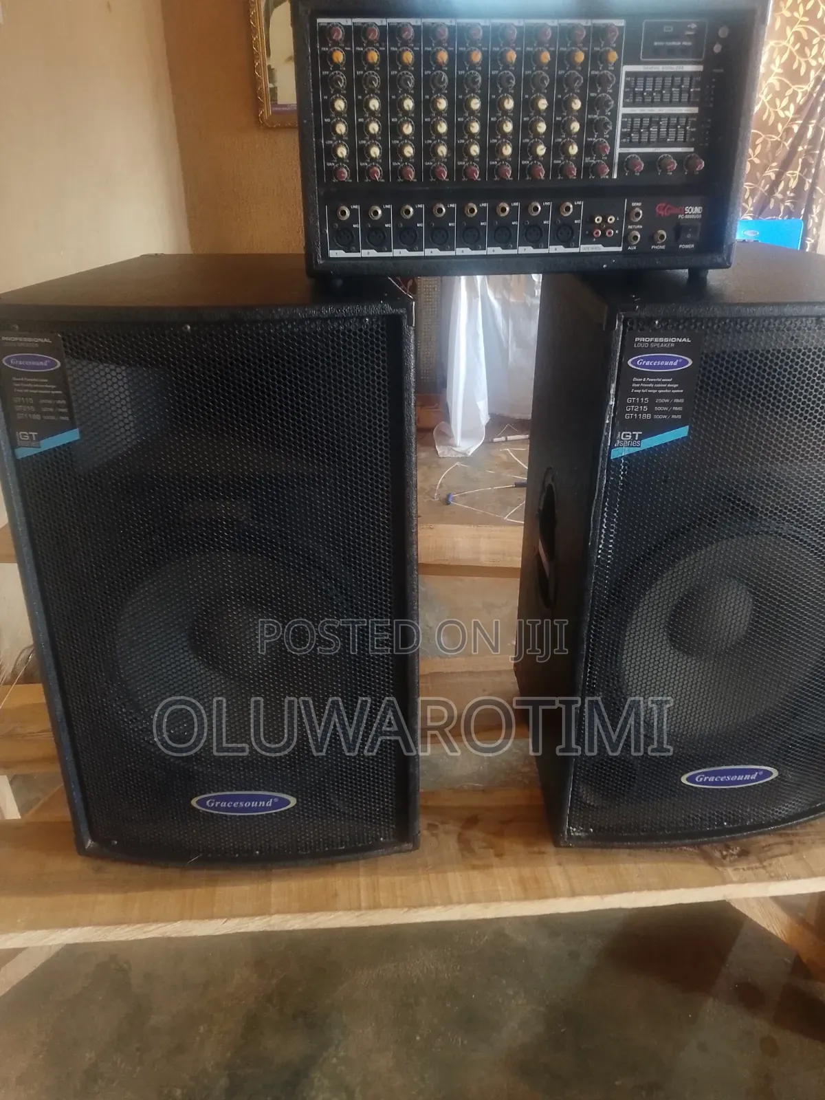 Amplifier Engine With Speakers