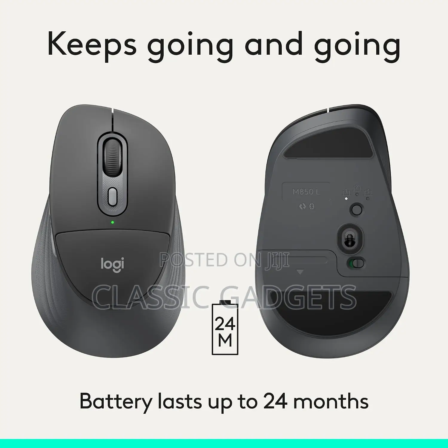 Logitech Signature Comfort Plus M850 L Wireless Mouse Bluetooth