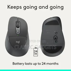 Logitech Signature Comfort Plus M850 L Wireless Mouse Bluetooth