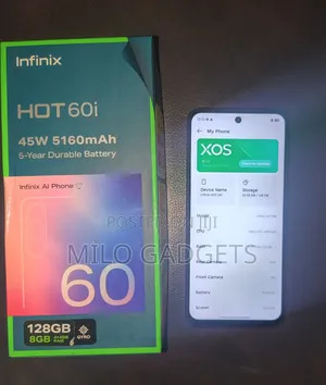 Infinix Hot 60i 128 GB Black