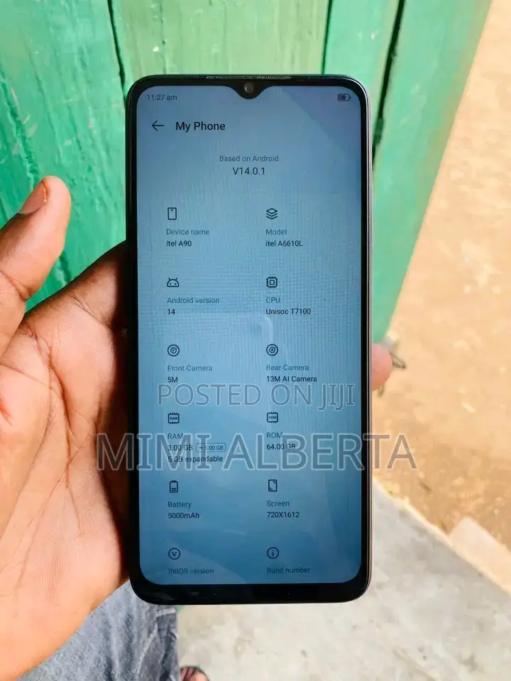 Itel A90 64 GB Black