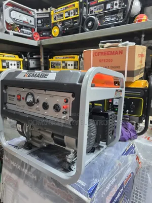 Kemage Petrol Generator Model Km5800m 4.5kva 100% Copper Coil