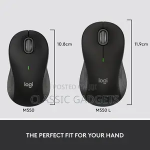 Logitech Signature M550 L Full Size Wireless Mouse