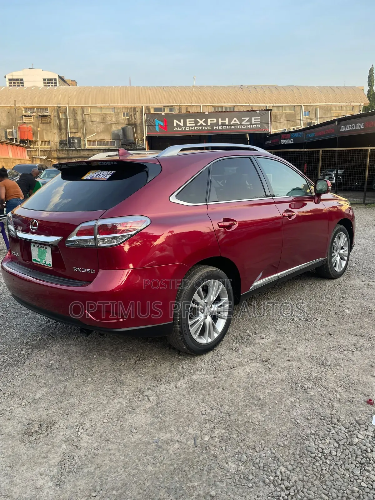Lexus RX 350 AWD 2014 Red