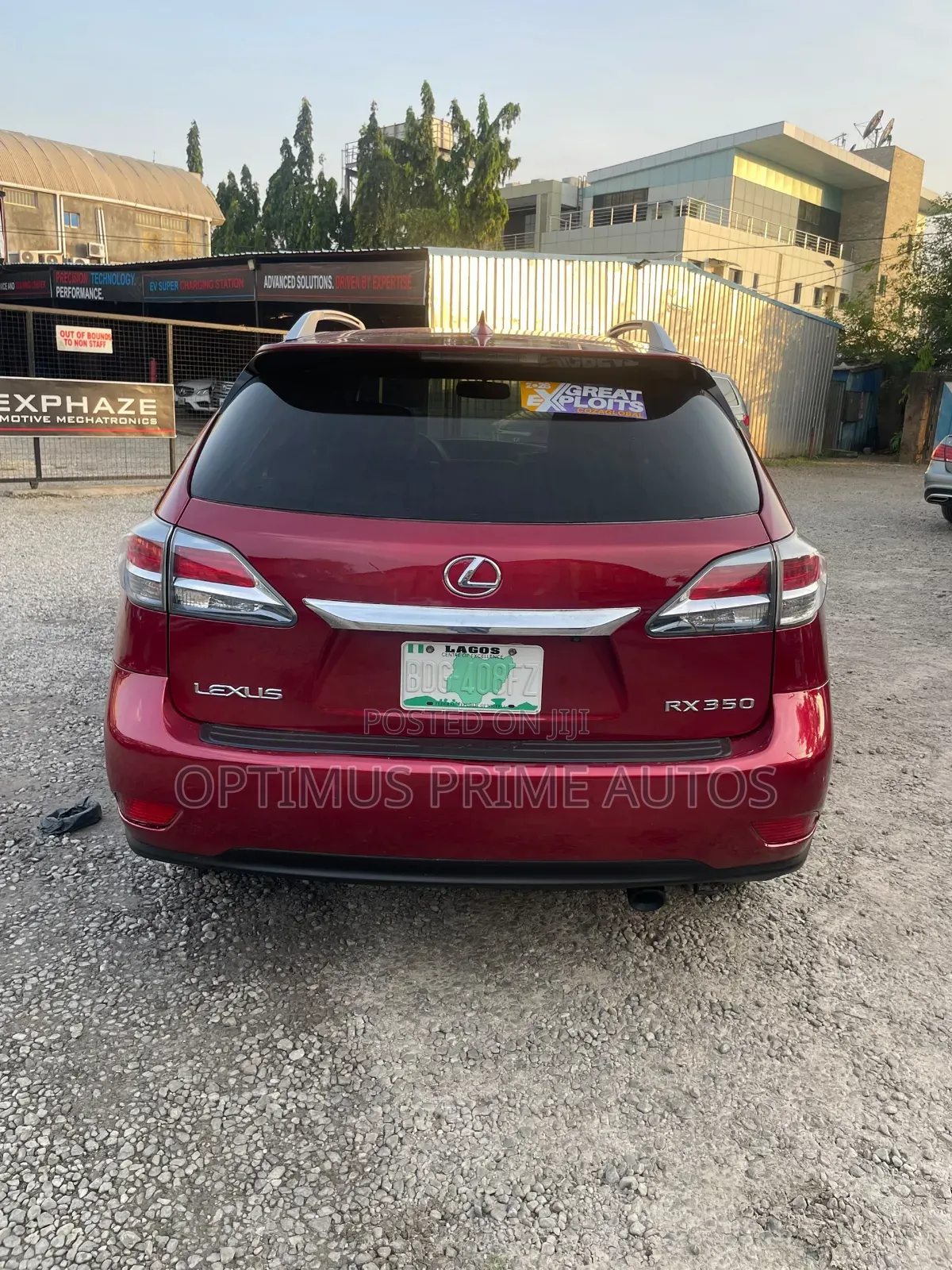 Lexus RX 350 AWD 2014 Red