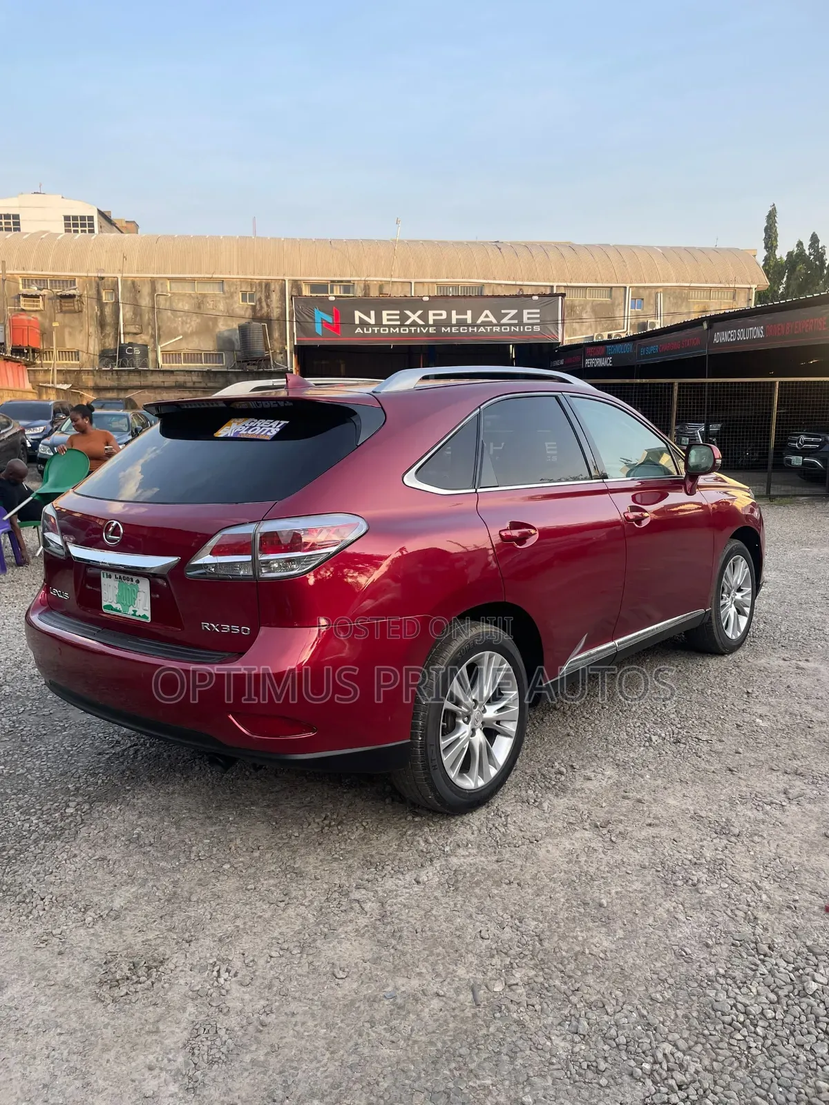 Lexus RX 350 AWD 2014 Red