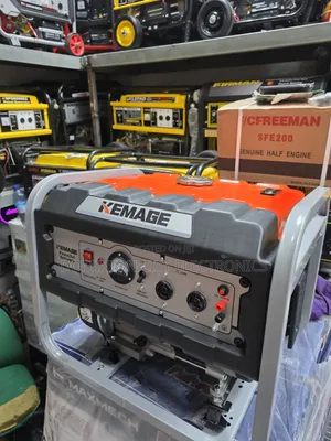 Come I Have Kemage Petrol Generator 4.5kva Manual Start 100%copper Coi