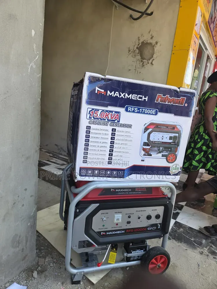 Maxmech 12.5kVA Petrol Generator – Your Power Solution