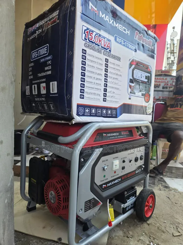 Maxmech 12.5kVA Petrol Generator – Your Power Solution