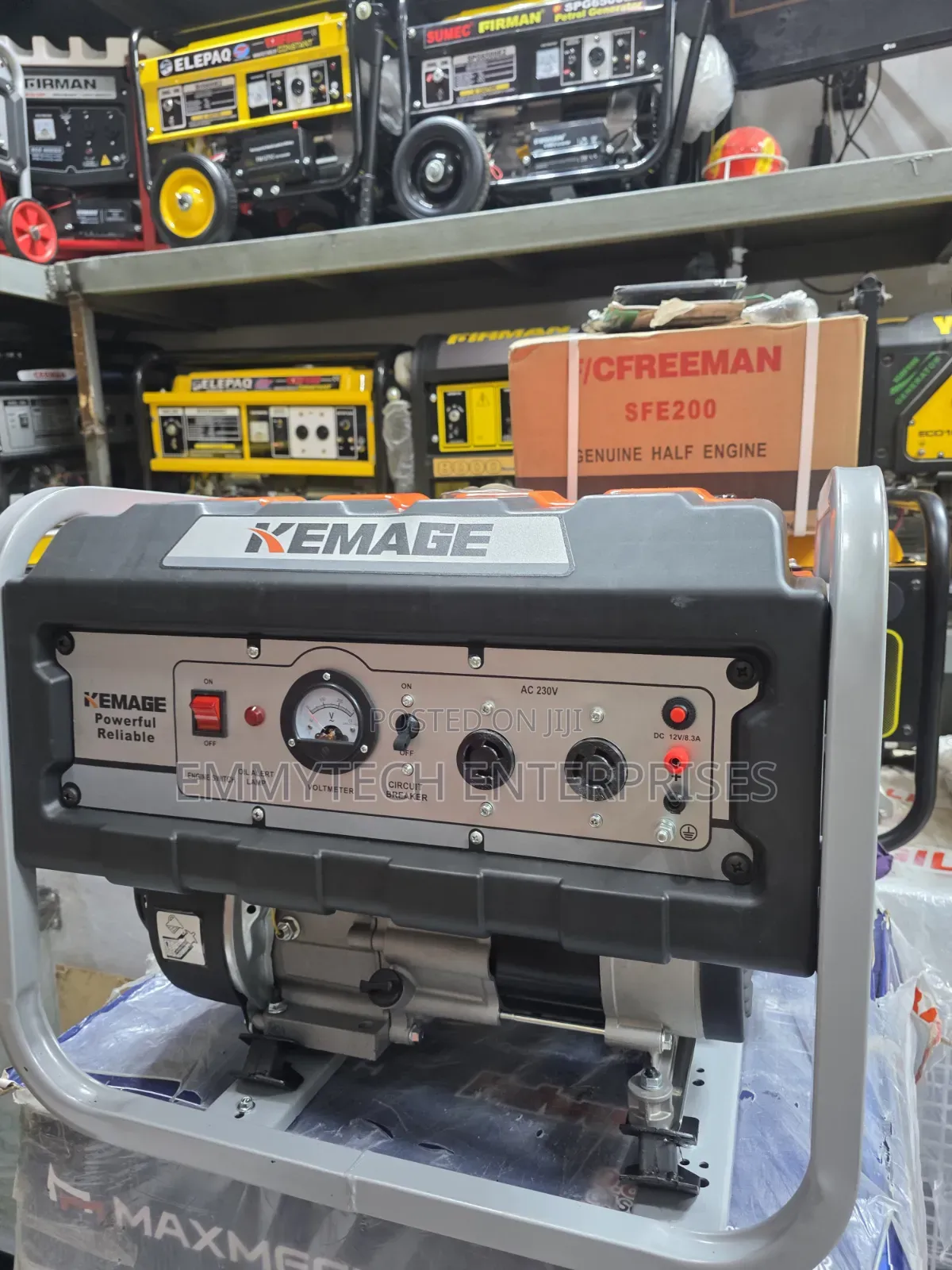 I Have Kemage 4.5kva Petrol Generator Manual Start 100%copper Coil