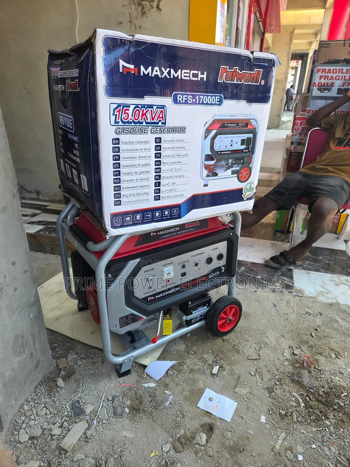 Powerful Maxmech 12.5kVA Generator Available Now