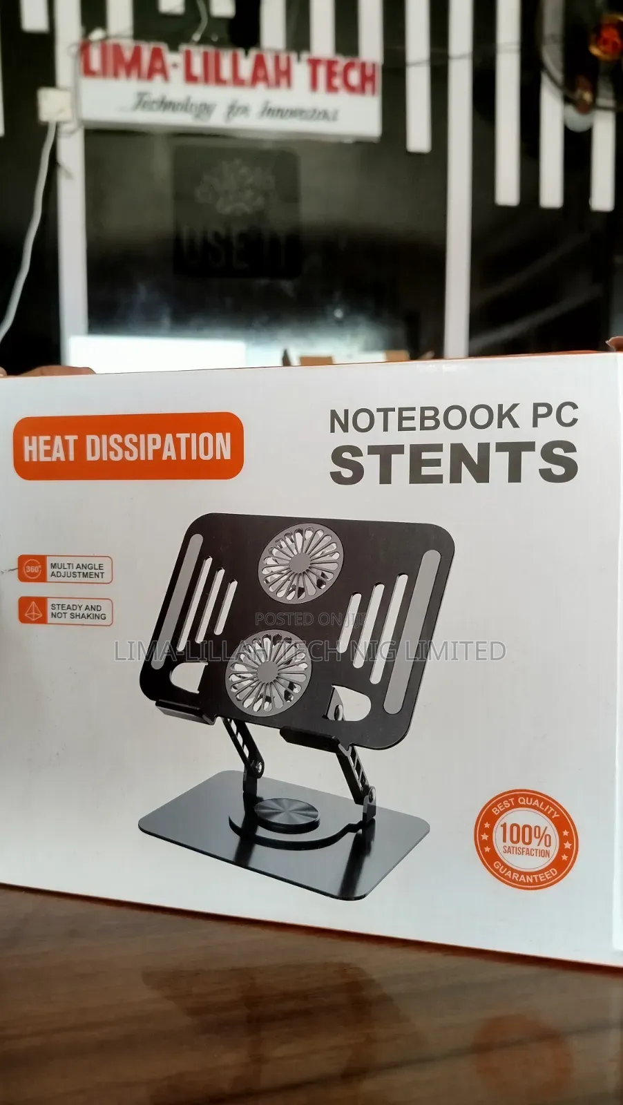 Laptop Stand With Fan