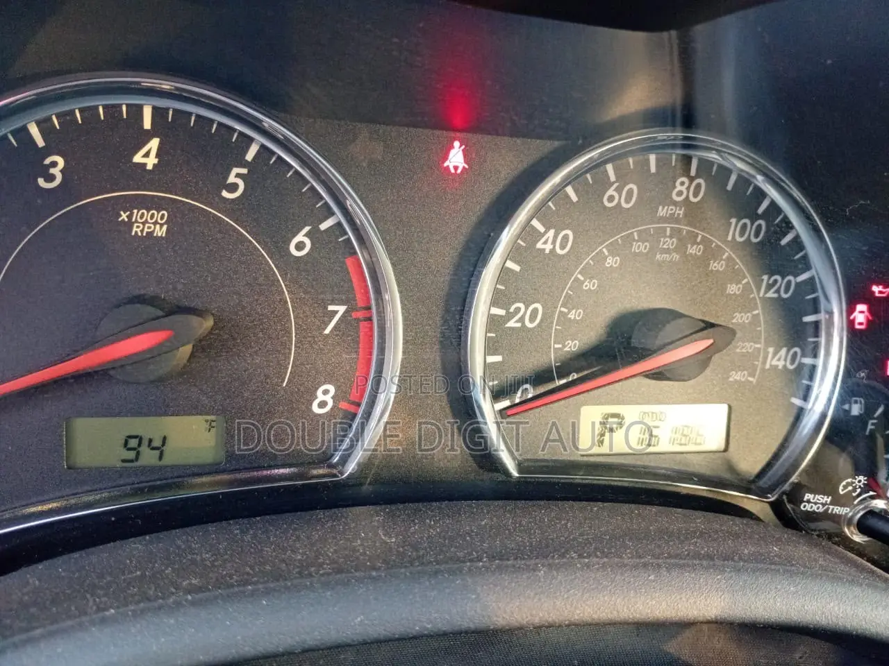 Toyota Corolla 2012 Red