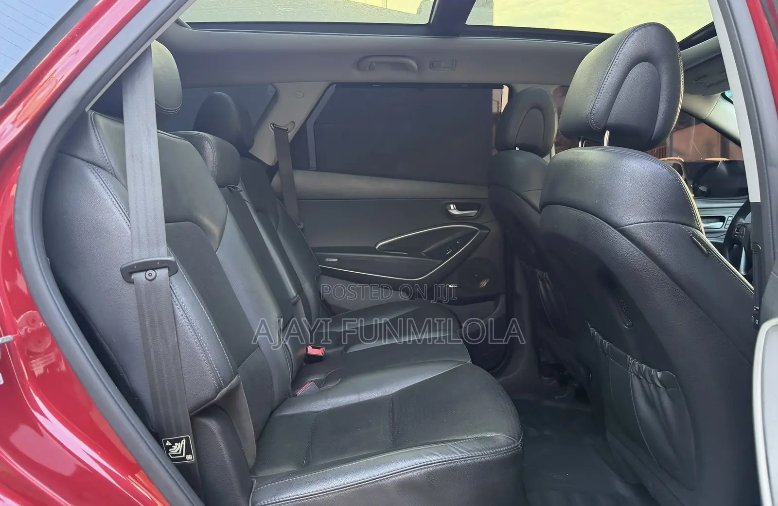 Hyundai Santa Fe 2015 Red