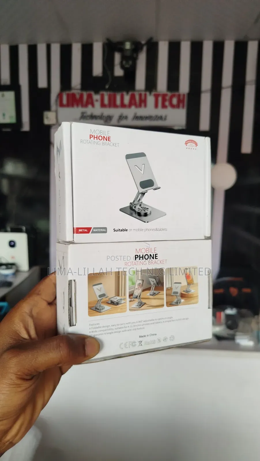 Rotational and Foldable Phone Stand